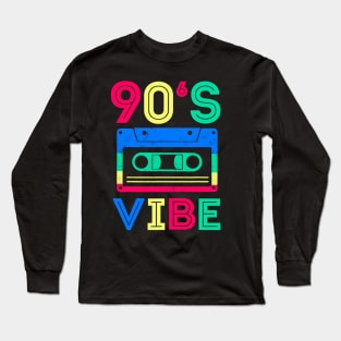 Retro aesthetic costume party outfit - 90's vibe Long Sleeve T-Shirt